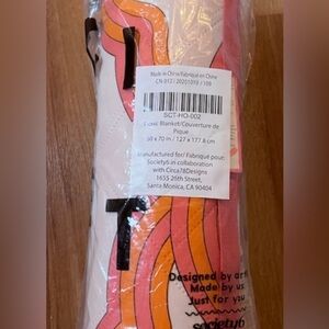 New Society6 picnic blanket